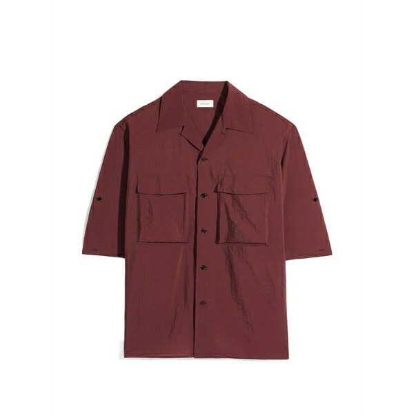 ルメール メンズ プルオーバー トップス Flap-pocket shirt Red