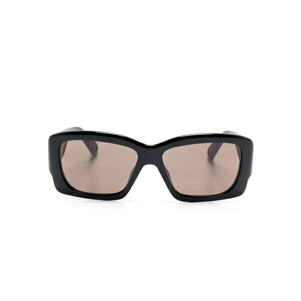 ジャクエムス メンズ サングラス・アイウェア 付属物 Rectangular-frame sunglasses -