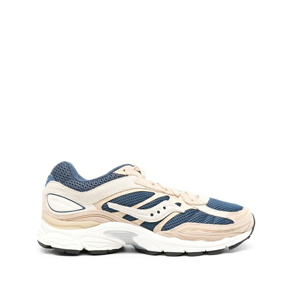 サッカニー メンズ スニーカー シューズ Progrid logo-patch sneakers  Neutrals
