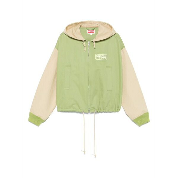 ケンゾー メンズ 上衣＆上衣 アウター Cotton-blend jacket Green