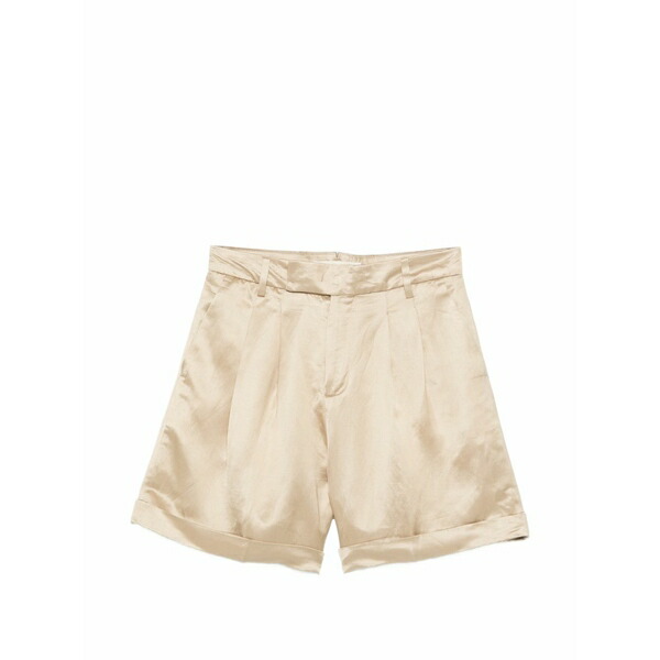ブリリア 1949 レディース カジュアルパンツ ボトムス Isabellew pleated cuffed shorts Neutrals|asty