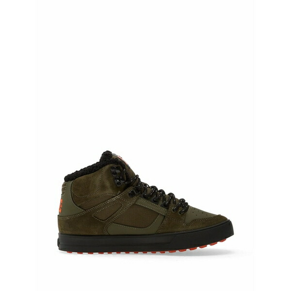 ディーシー メンズ スニーカー シューズ Panelled lace-up sneakers Green