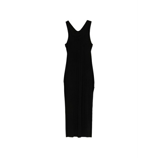 ノーマカマリ レディース 衣裳 トップス Racer long maxi dress Black