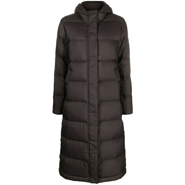 パタゴニア レディース 厚地の外套 アウター Padded hooded coat Black