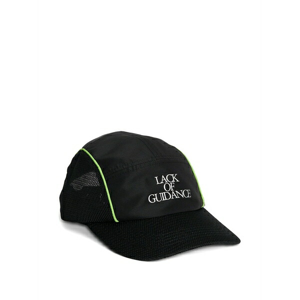 ニューバランス メンズ 帽子 アクセサリー 5-panel logo-print cap Black｜asty