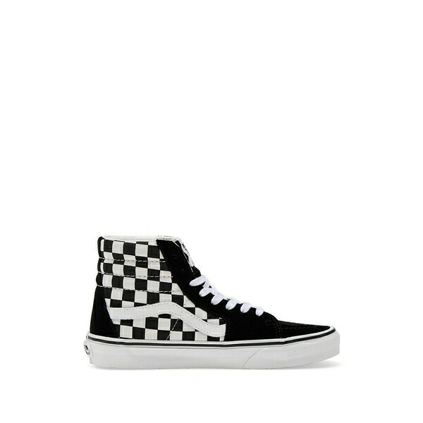 バンズ メンズ スニーカー シューズ Sk8-hi check sneakers Black