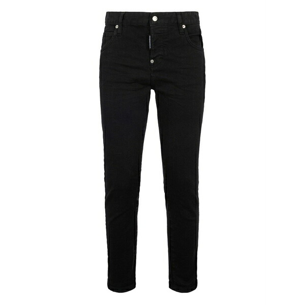 ディースクエアード レディース ジーンズズボン下 ボトムス Teddy jeans Black