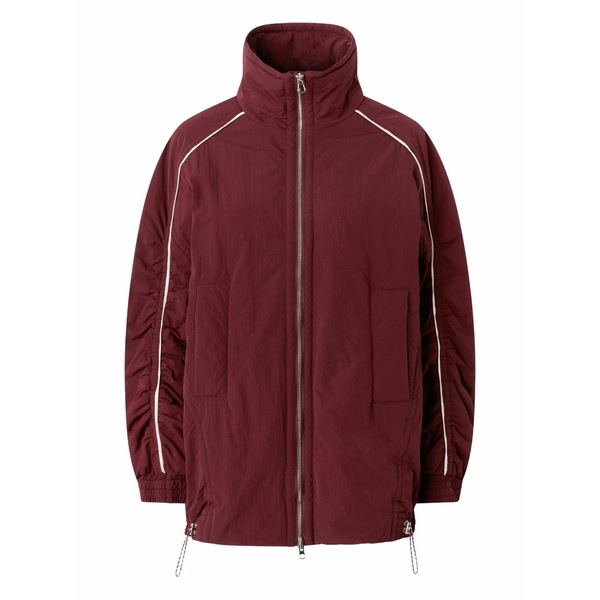 ピンコ レディース 厚地の外套 アウター Clarinda long-sleeve jacket Red