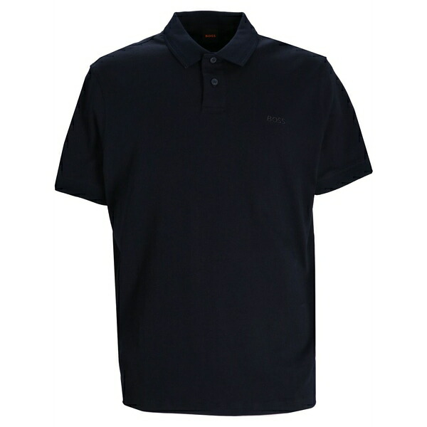 雇い主 メンズ スポーツシャツ トップス Interlock cotton polo shirt Blue