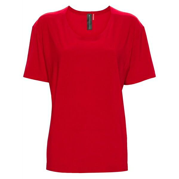 ノーマカマリ レディース ティーシャツ トップス Short-sleeves jersey t-shirt Red