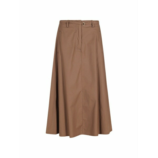 セブンティ レディース スコート ボトムス Belted skirt Brown