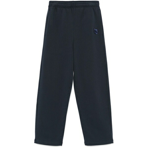 メゾン キツネ メンズ カジュアルパンツ ボトムス Bold fox head track pants Blue|asty