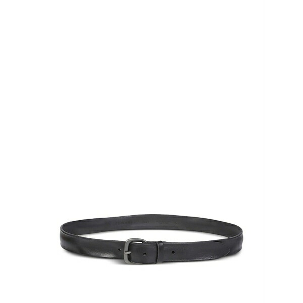 オルチアーニ メンズ 胴締め 佩び物 Leather belt Black