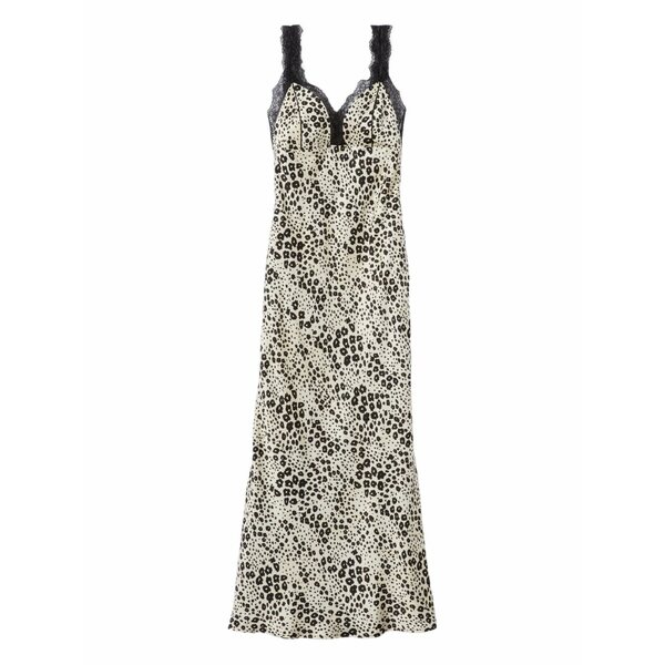 クローディピエルロ レディース 衣裳 トップス Lace-trim MIDI dress Neutrals