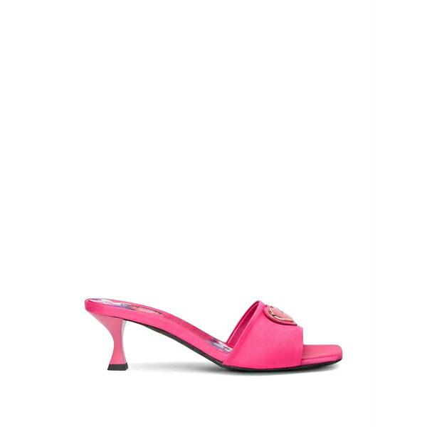 優しいこと モスキーノ レディース サンダル シューズ Heart leather sandals Pink