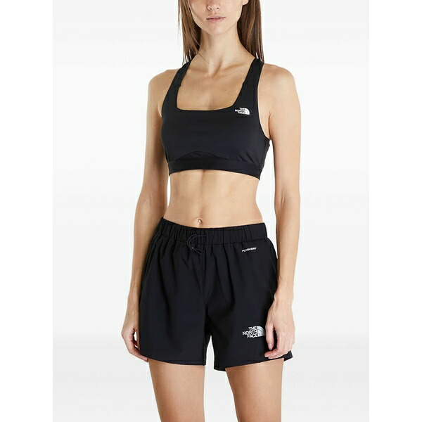 北の方人間の顔 レディース カットソー トップス Movmynt sports bra Black