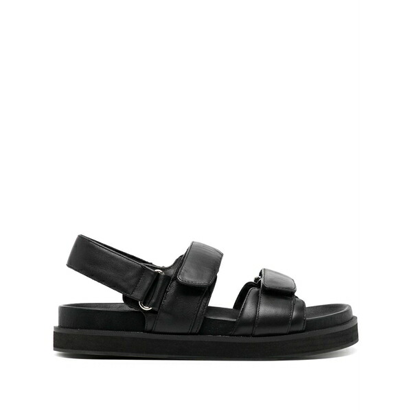 センソー レディース サンダル シューズ Zina leather sandals Black
