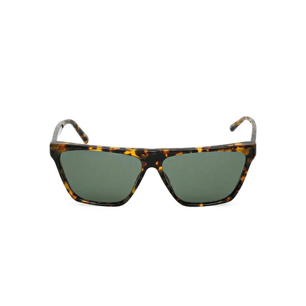 ジ アティコ メンズ サングラス・アイウェア 付属物 Tortoiseshell square sunglasses Brown