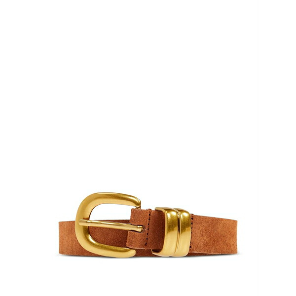 バイマレンバーガー レディース ベルト アクセサリー Zoilo buckle leather belt Brown｜asty 41,800円