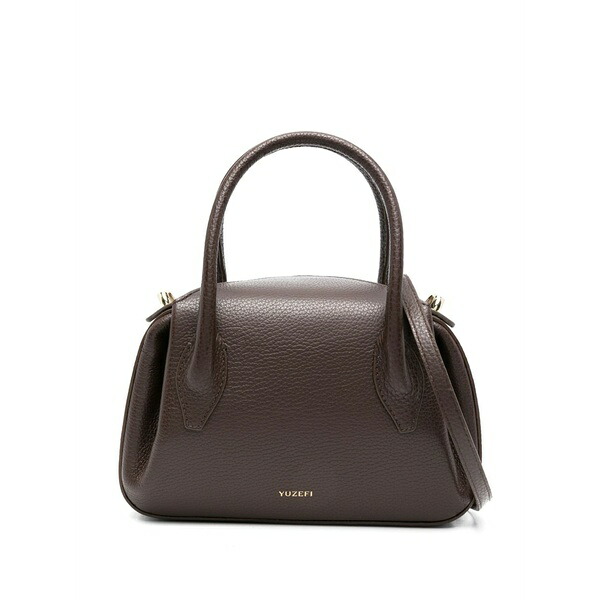 ユゼフィ レディース トートバッグ 御徒面子 Mini oyster tote bag Brown