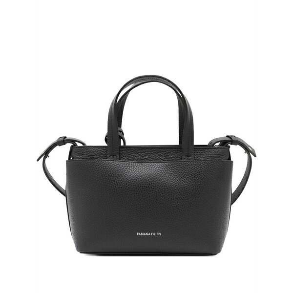 ファビアナ フィリッピ レディース トートバッグ バッグ Leather tote bag Black｜asty