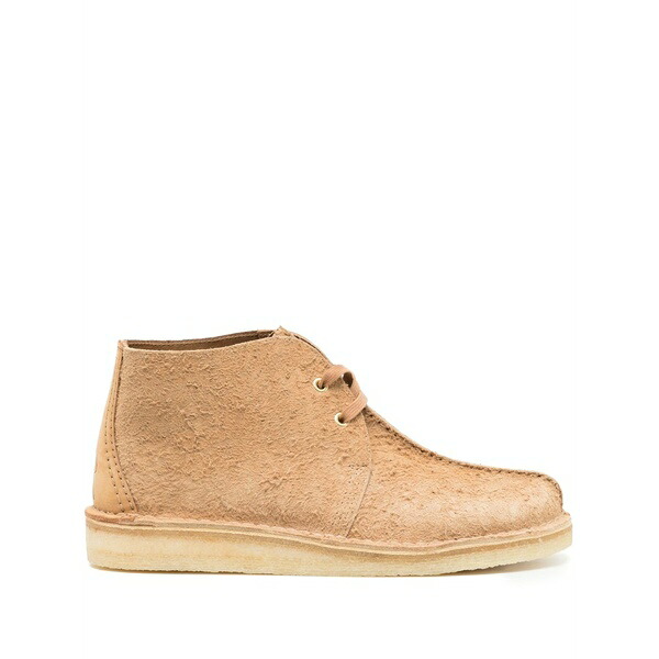 クラークス メンズ ブーツ シューズ Desert trek lace-up boots Brown