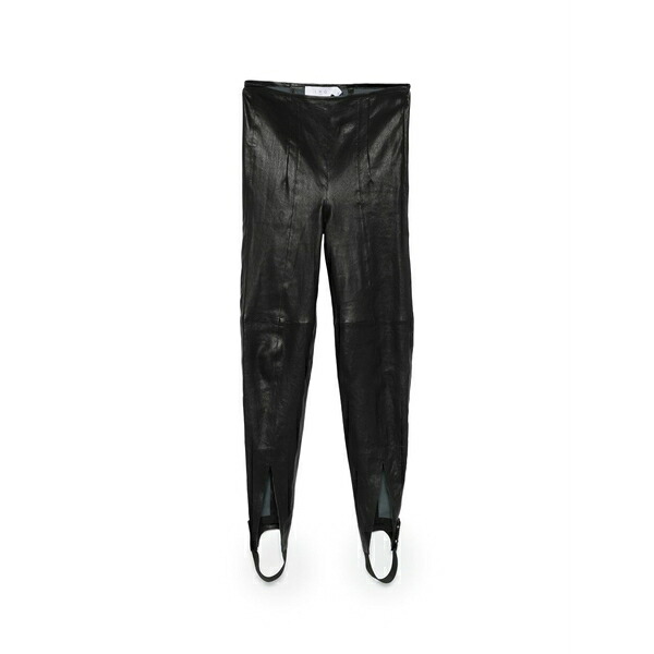イロ レディース カジュアルパンツ ボトムス Abasto stirrup trousers Black|asty
