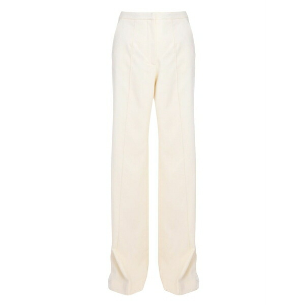 コスタレロス レディース カジュアルパンツ ボトムス Wool-blend trousers Neutrals|asty