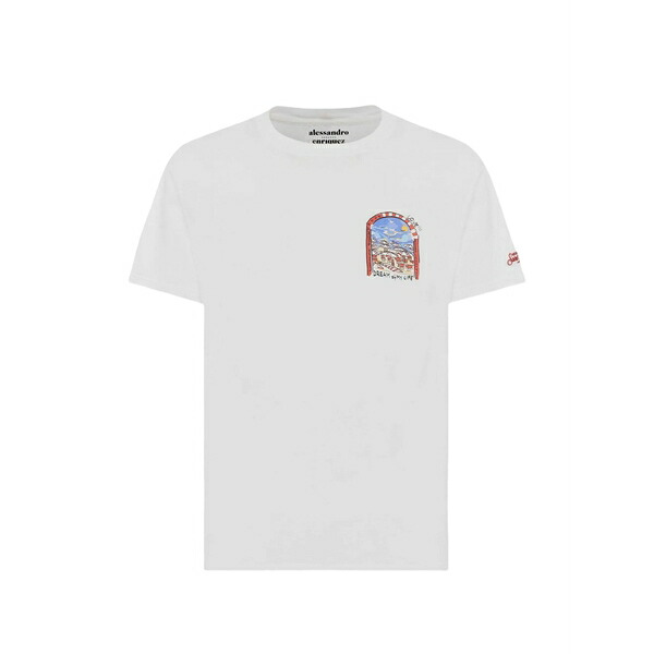 エムシーツーセイントバース メンズ ティーシャツ トップス Graphic-print t-shirt White