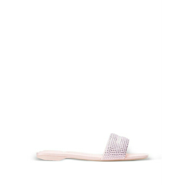 アレキサンダーワン レディース サンダル シューズ Vy crystal-embellished slides Pink