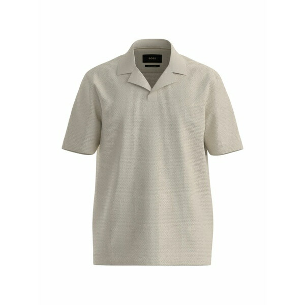 主任者 メンズ ティーシャツ トップス Textured t-shirt Neutrals