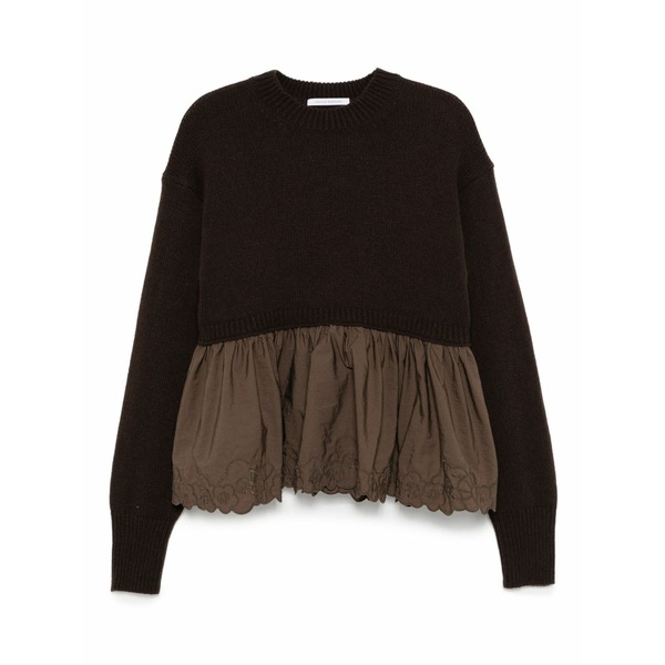 セシリー・バンセン レディース 編み物\u0026スウェーター アウター Bera jumper Brown