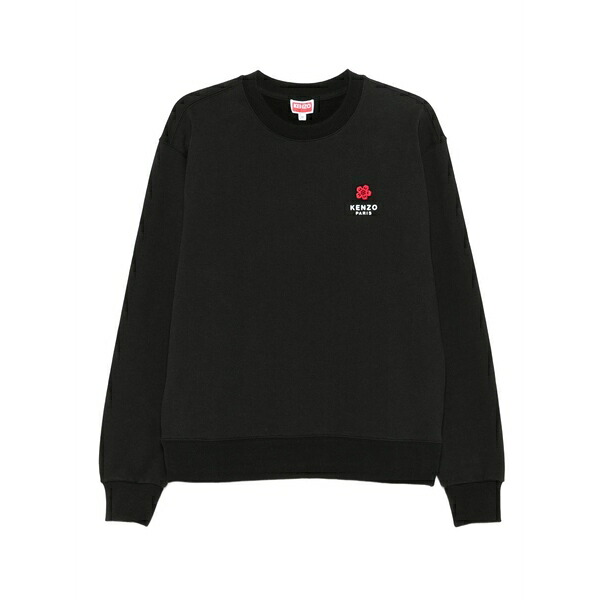 ケンゾー メンズ パーカー・スウェットシャツ アウター Boke flower sweatshirt Black