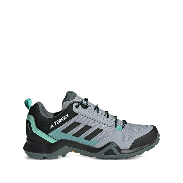 アディダス レディース スニーカー シューズ Terrex ax3 "halo silver/core black/acid mint" sneakers Grey|asty