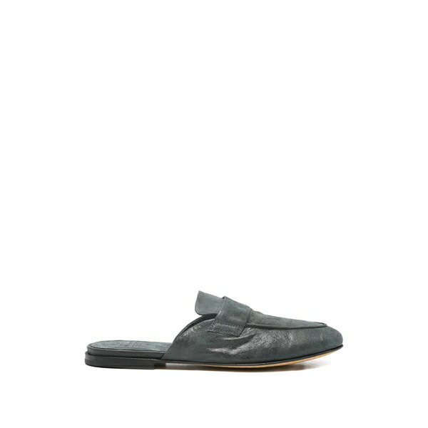 オフィチーネ 創作的 レディース サンダル シューズ Blair loafer-style flat mules Grey