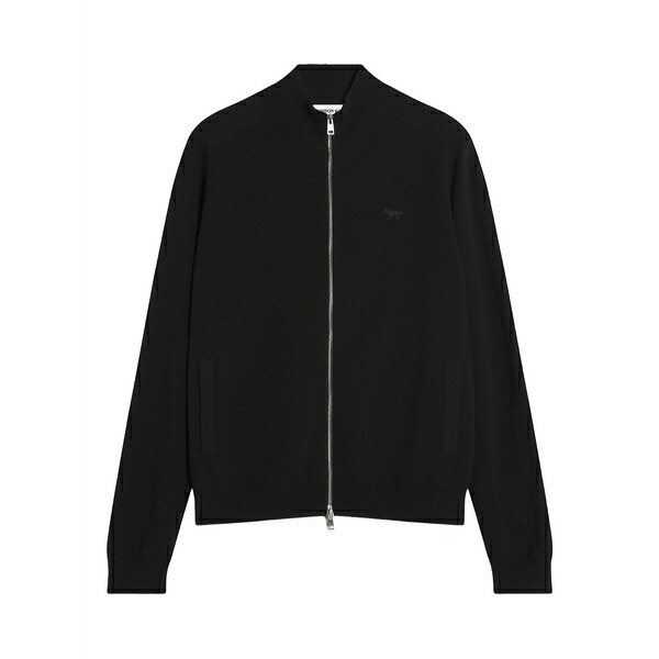 棲み家 稲荷 メンズ ジレー アウター Wool cardigan Black