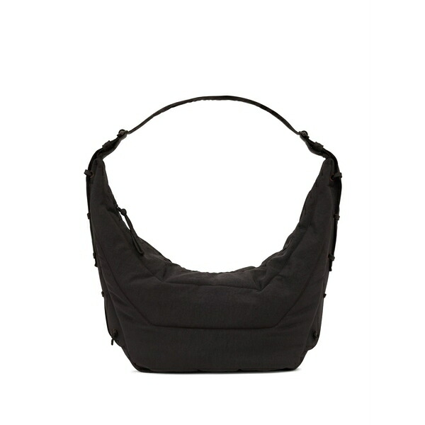 ルメール メンズ ショルダーバッグ 御徒面子 Large soft game shoulder bag Brown