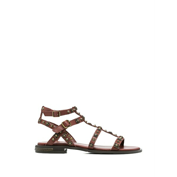 死灰 レディース サンダル シューズ Pacha stud-embellished sandals Brown