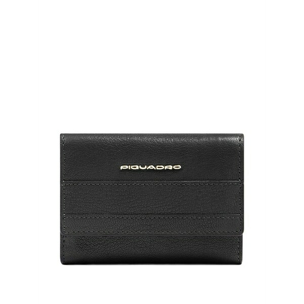 ピークアドロ  レディース 紙入れ 付属品 Leather wallet Black