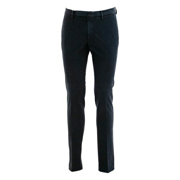 インコテックス メンズ 心地好いズボン下 ボトムス Textured trousers Blue