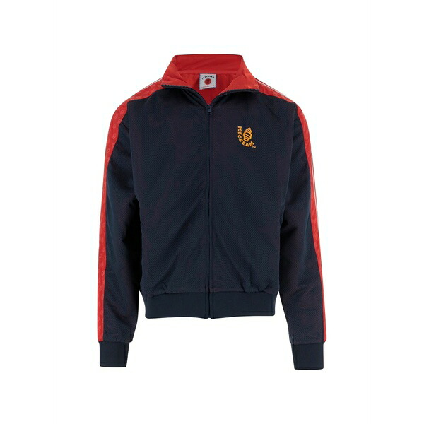 クリーム メンズ 上衣＆上衣 アウター Logo zip-up jacket Blue