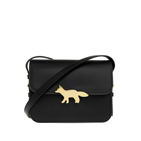 住み家 稲荷 メンズ ショルダーバッグ 御徒面子 Edie leather cross body bag Black