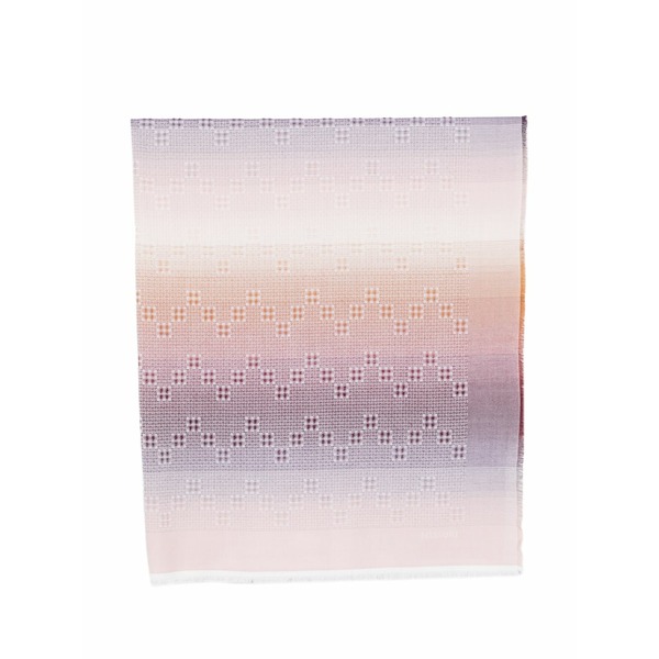 ミッソーニ メンズ 消音装置・袈裟・えり巻き 添え物 Zigzag-knit fringed scarf Pink