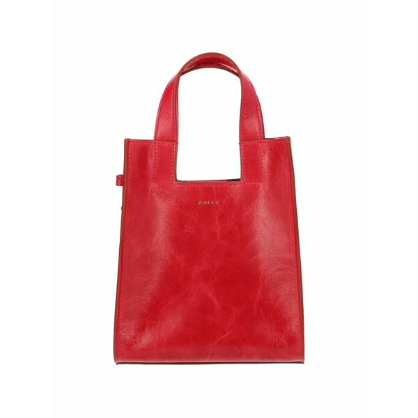バリー レディース トートバッグ 御徒面子 Logo-plaque shoulder bag Red