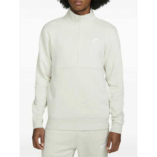 ナイキ メンズ パーカー・スウェットシャツ アウター Sportswear club half-zip sweater Neutrals