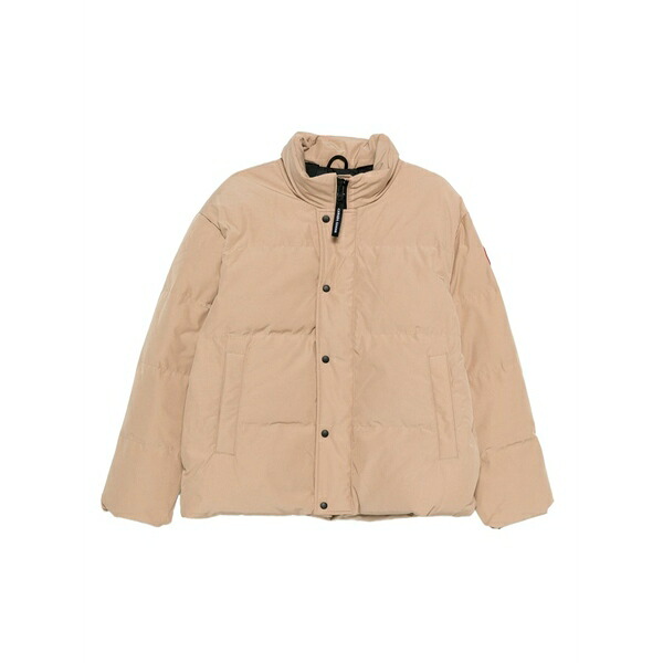 カナダグース メンズ 上衣＆上衣 アウター Quilted button-fastening jacket Brown