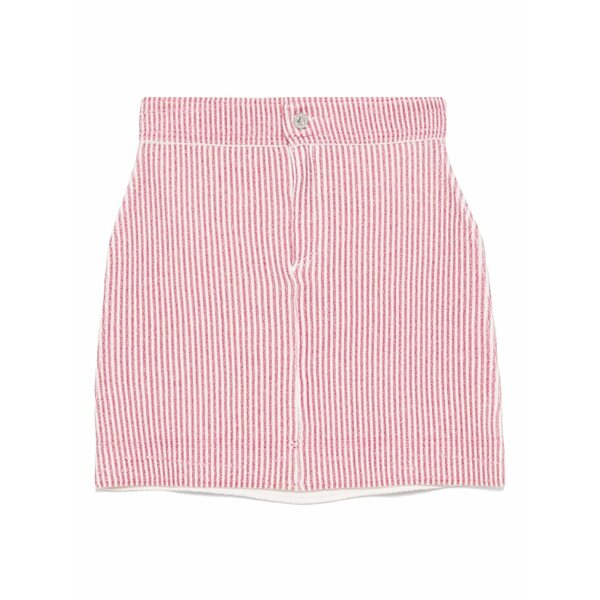 バリー レディース スコート ボトムス Striped mini skirt Red
