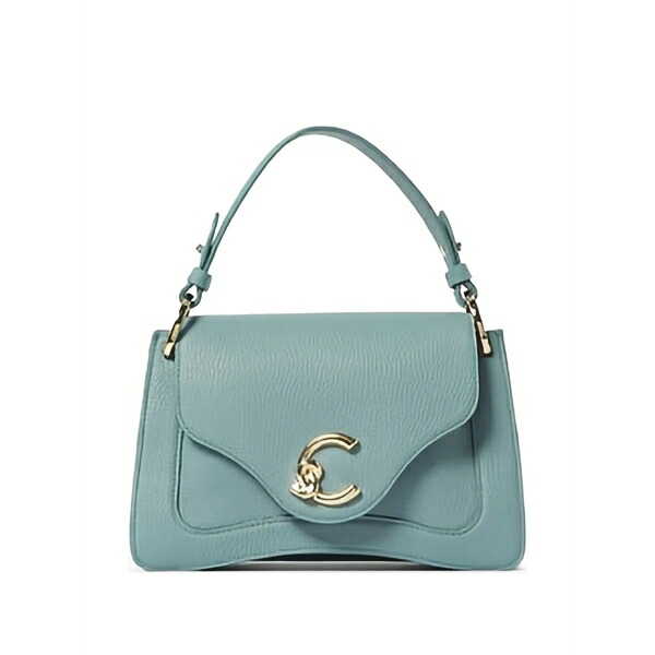 コチネレ レディース トートバッグ 御徒面子  c-me small flap logo tote bag   Blue