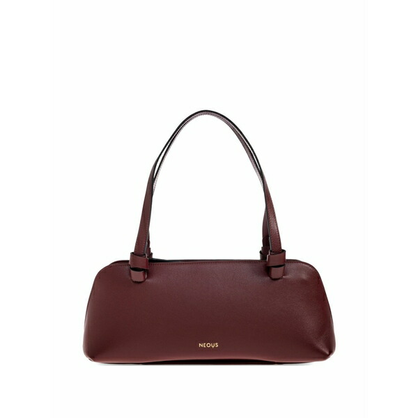 ネオウス レディース ショルダーバッグ 御徒面子 Scorpius knot leather shoulder bag Brown