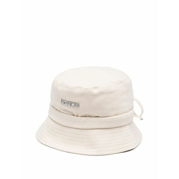 ジャクエムス メンズ かぶり笠 佩び物 Le gadjo bucket hat Neutrals